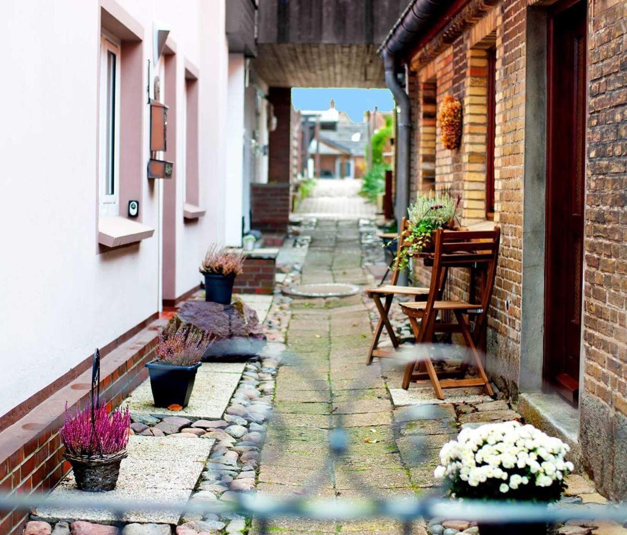 Trautes Heim Ferienwohnung Ost Maasholm Buitenkant foto